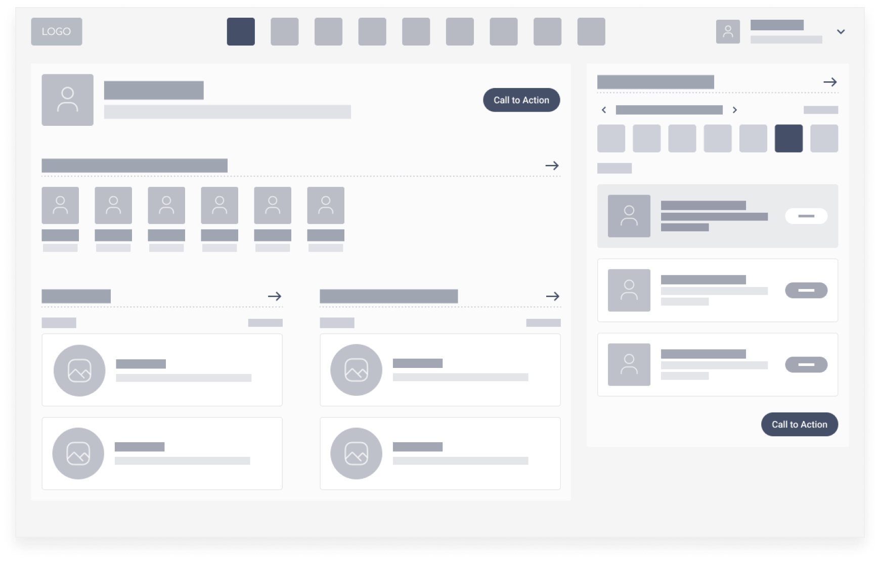 Low-Fidelity Wireframe Example