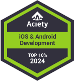 Aciety recognizes SEVEN as Top 10% iOS & Android Developers in 2024