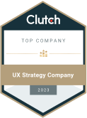 Clutch recognizes SEVEN as the Top UX Strategy Company in 2023