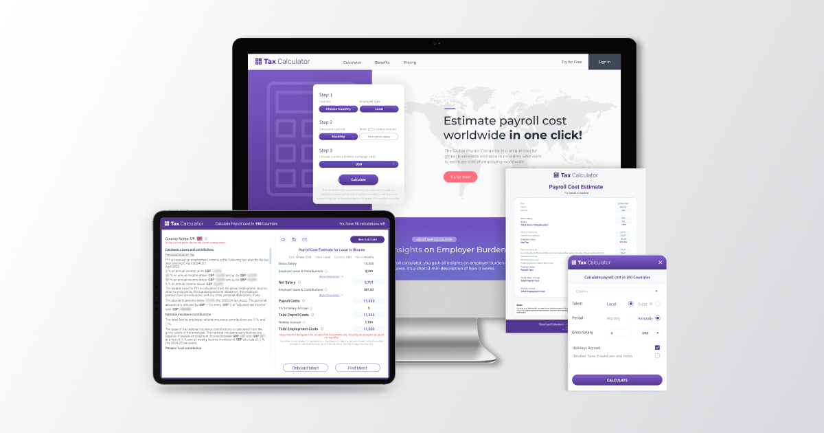Custom Payroll Calculator - Case Study | SEVEN