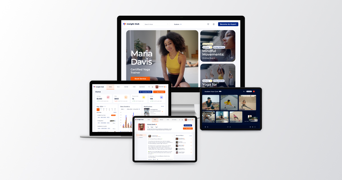 C2C Web Application for Self-Employed Professionals - Case Study | SEVEN